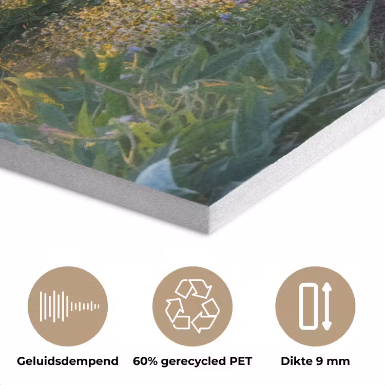 Pad - Bloemen - Park PET vilt klein -closeup_NL