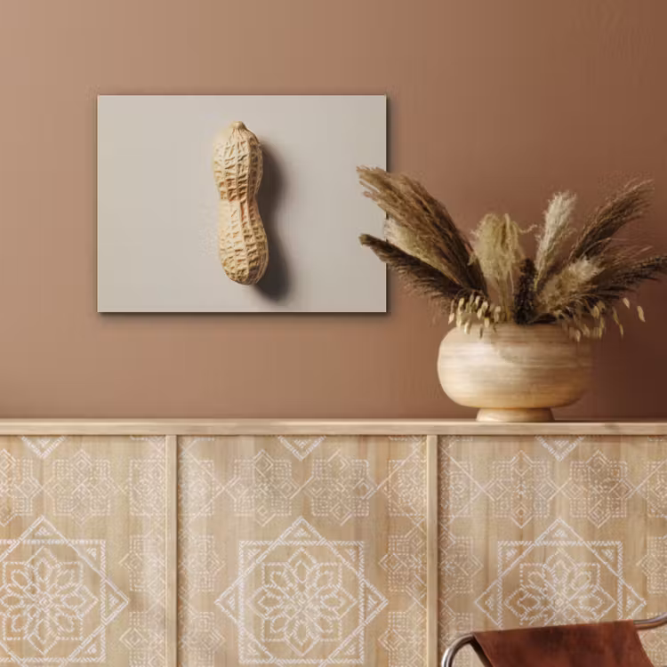 Pinda - Ruw - Beige PET vilt klein -sfeer4