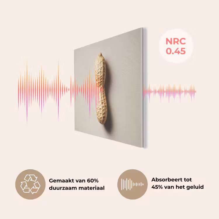 Pinda - Ruw - Beige PET vilt klein -USP_NL
