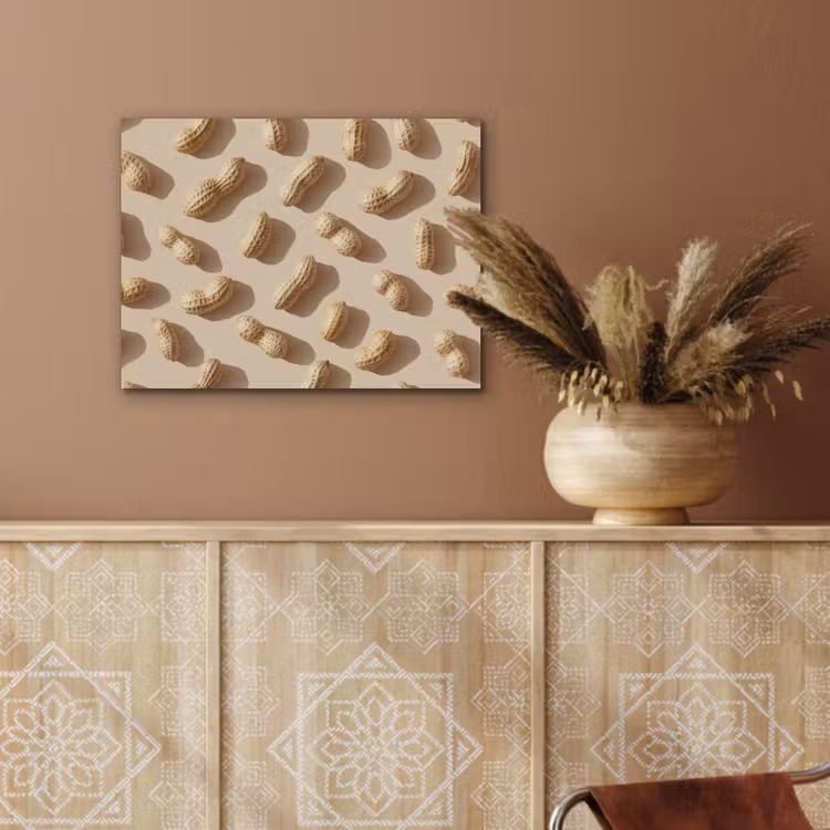 Pinda's - Patroon - Beige PET vilt klein -sfeer4