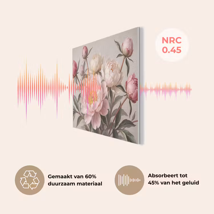 Pioenrozen - Boeket - Roze PET vilt klein -USP_NL