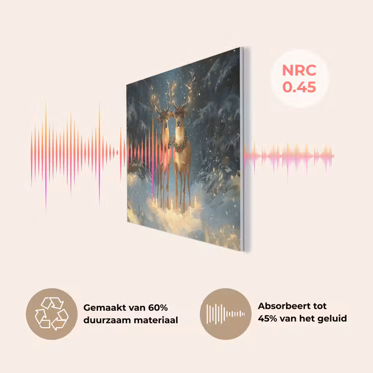 Dennensprookje - Rendier - Nacht PET vilt klein -USP_NL