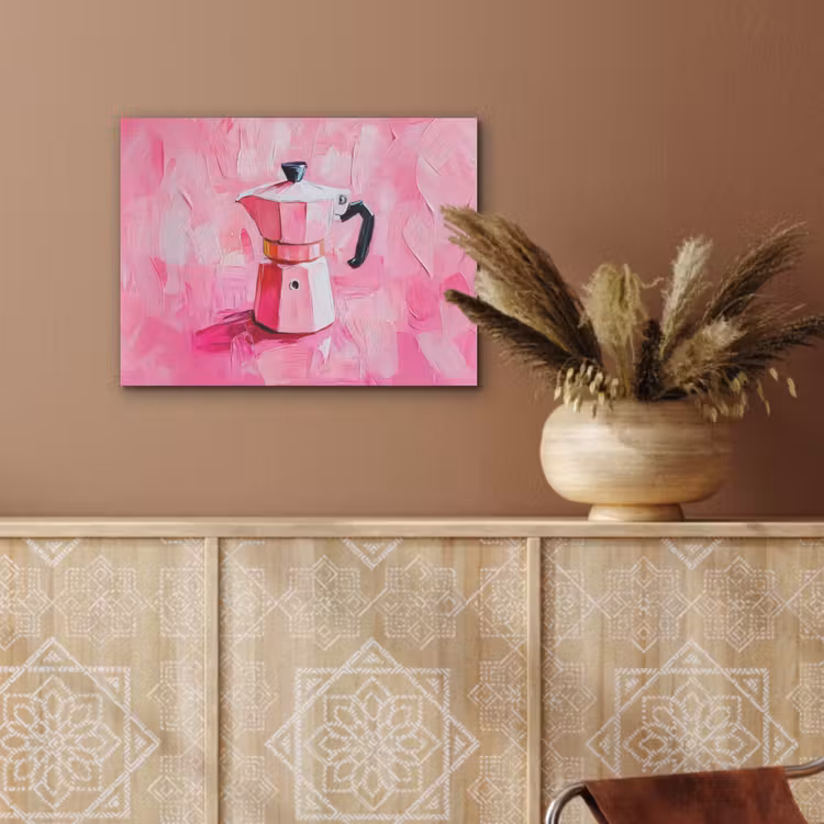 Roze - Verf - Coffee PET vilt klein -sfeer4