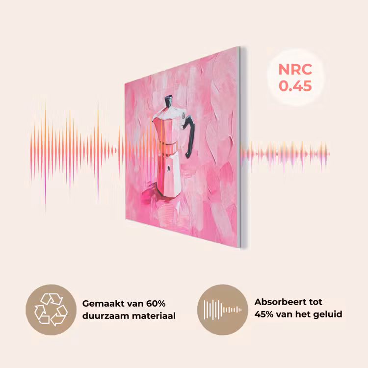 Roze - Verf - Coffee PET vilt klein -USP_NL