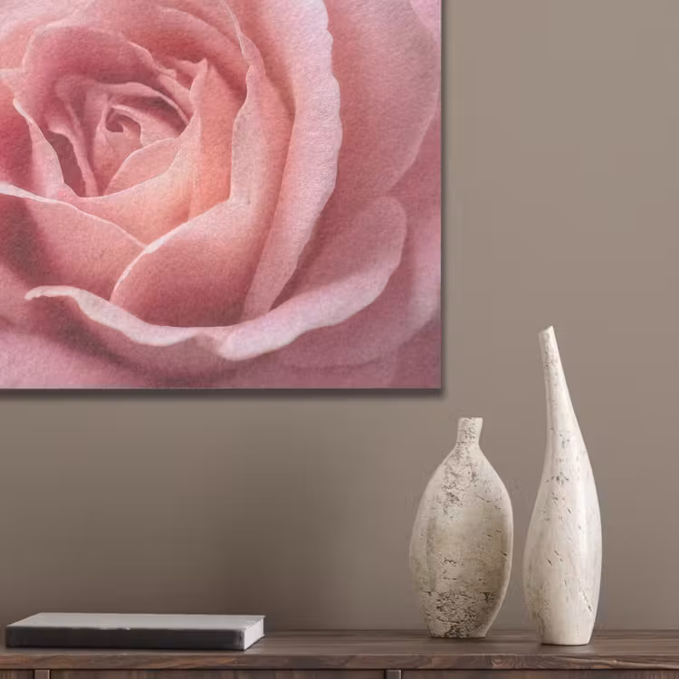Roze - Roos - Romantisch PET vilt klein -sfeer6_closeup