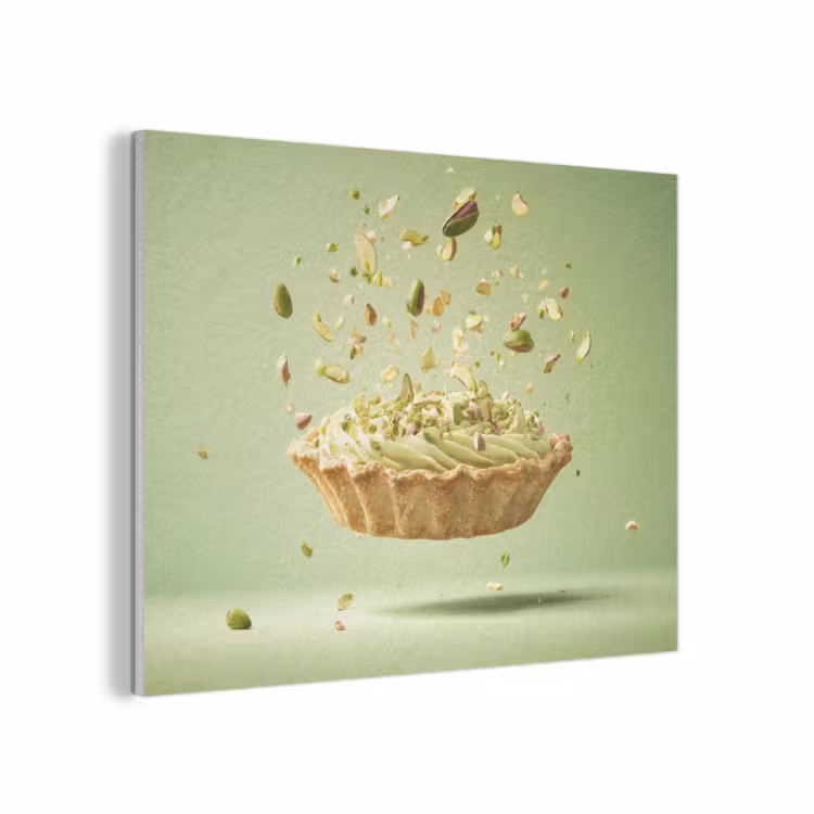 Pistache - Taart - Noten - Eten PET vilt klein -3d