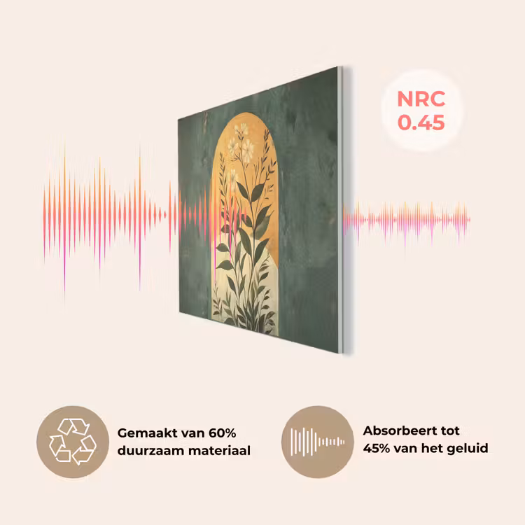 Plant - Bloemen - Wit PET vilt klein -USP_NL