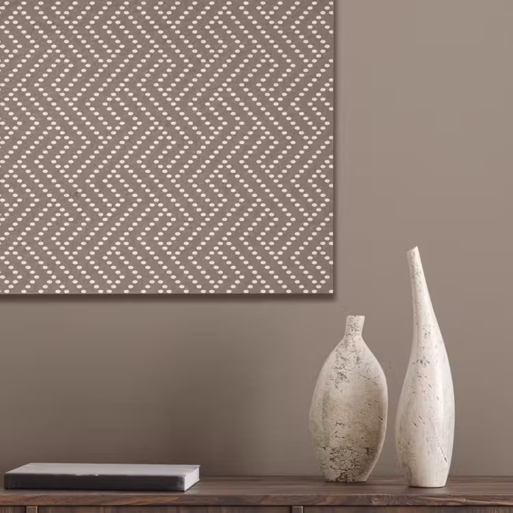 Stippen - Bruin - Beige - Patroon PET vilt klein 837 -sfeer6_closeup