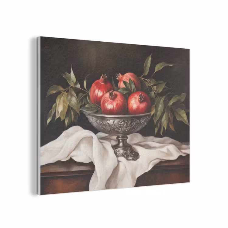 Granaatappels - Klassiek - Vintage PET vilt klein -3d