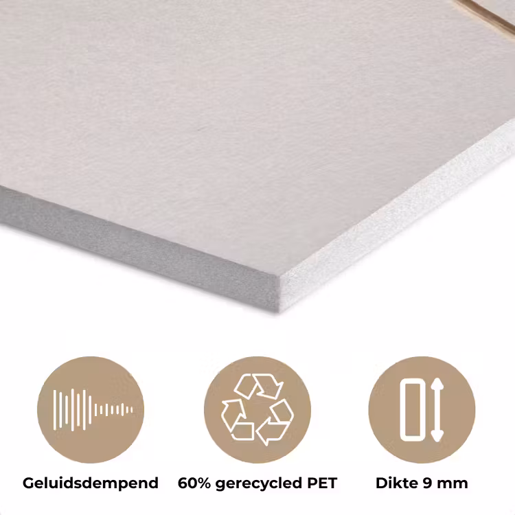 Papaverbollen - Droogbloemen - Minimalistisch - Beige - Rustig PET vilt klein -closeup_NL