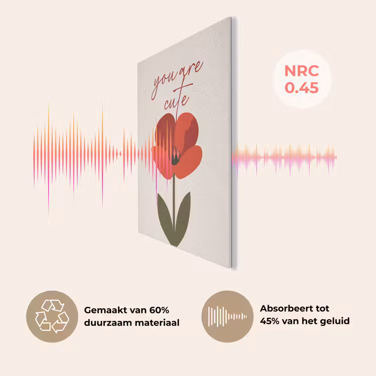Klaproos - Bloem - Rood - Valentijn PET vilt klein -USP_NL