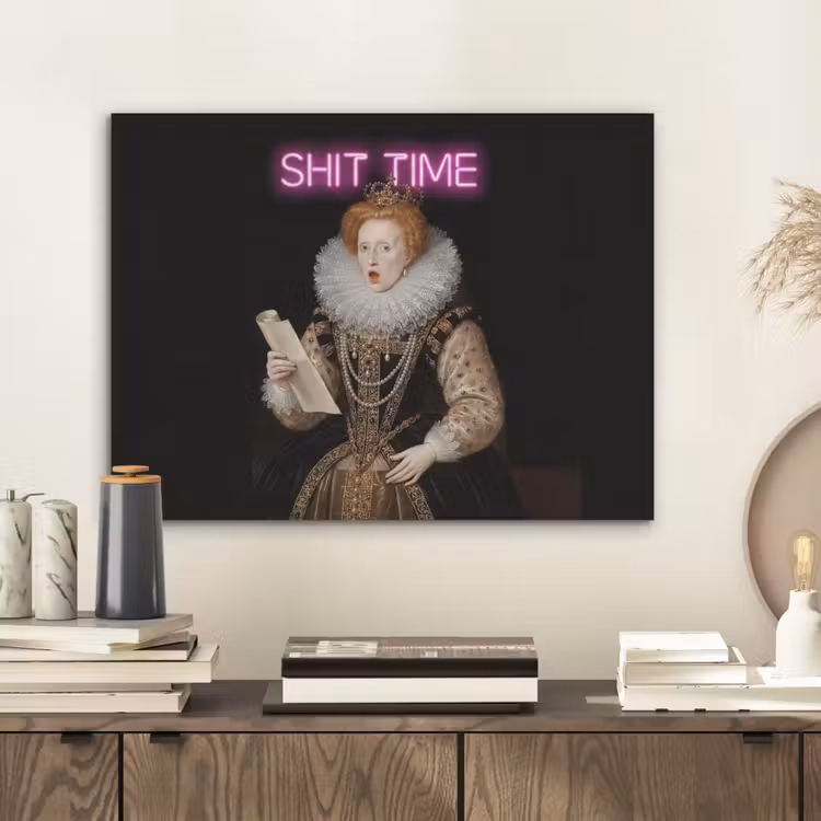 Portret - Humor - Neon PET vilt klein -sfeer1