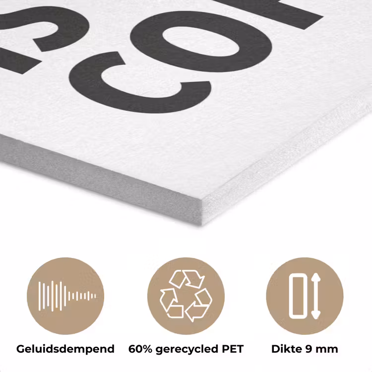 Quotes - Koffie - Bonen - Modern PET vilt klein -closeup_NL