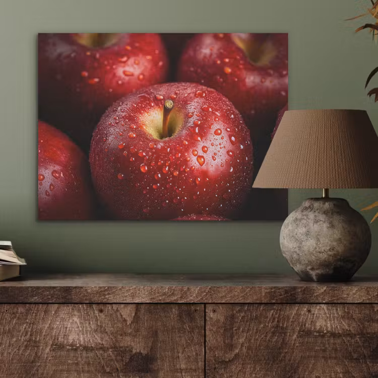Rood - Appels - Fruit PET vilt klein -sfeer2