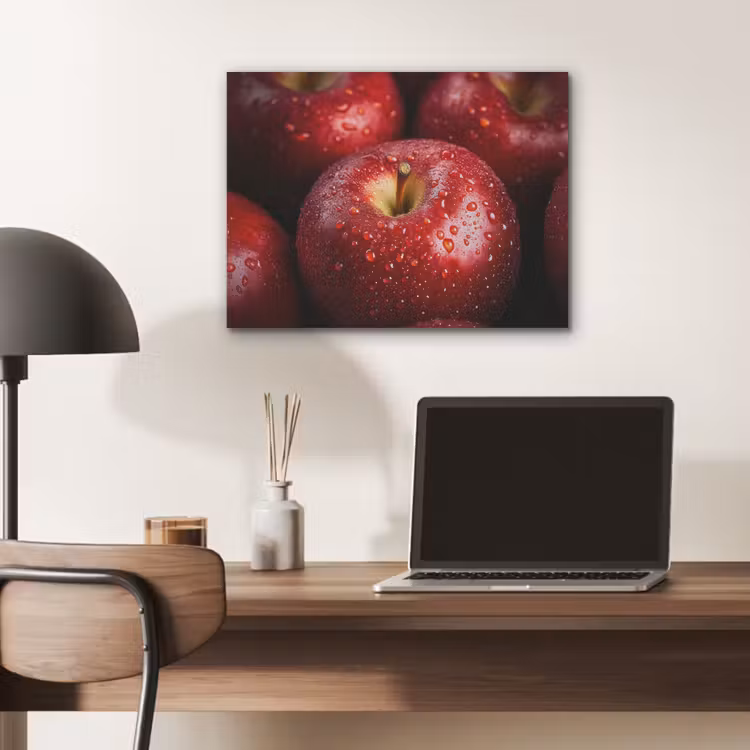 Rood - Appels - Fruit PET vilt klein -sfeer5