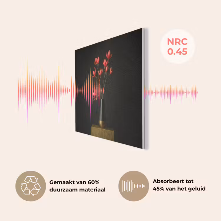 Rode - Bloemen - Vaas PET vilt klein -USP_NL