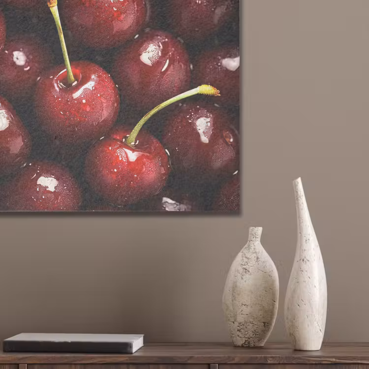 Rood - Fruit - Kersen PET vilt klein -sfeer6_closeup