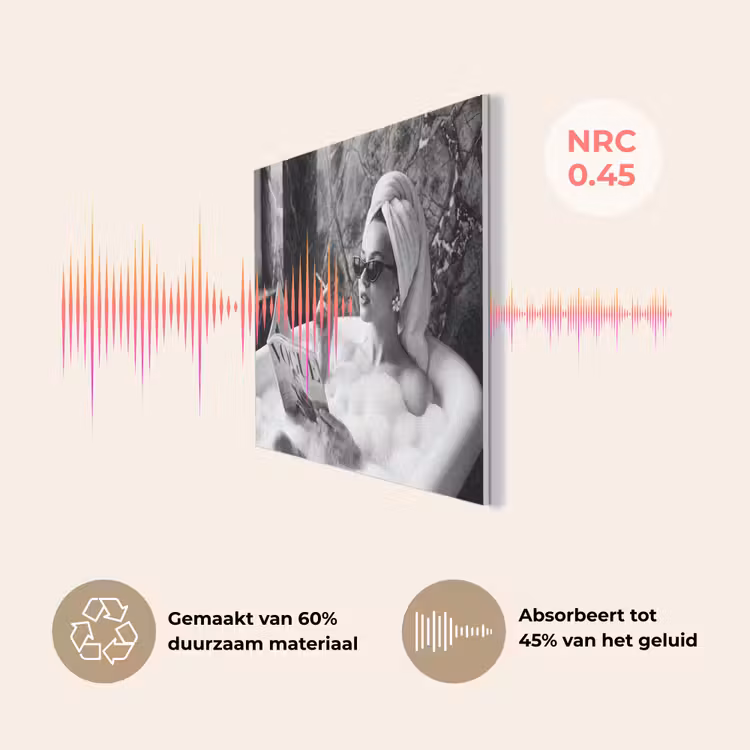 Relaxt - Bad - Zwart - Wit PET vilt klein -USP_NL