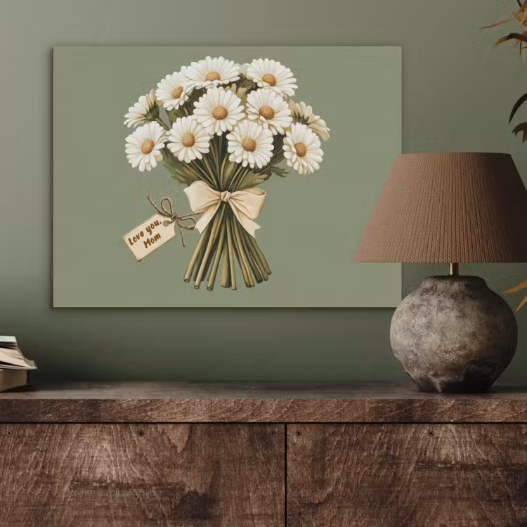 Lint - Boeket - Groen - Quote PET vilt klein -sfeer2