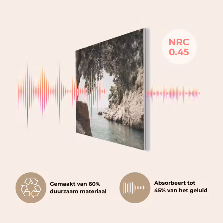 Rotsen - Zee - Boom - Groen PET vilt klein -USP_NL