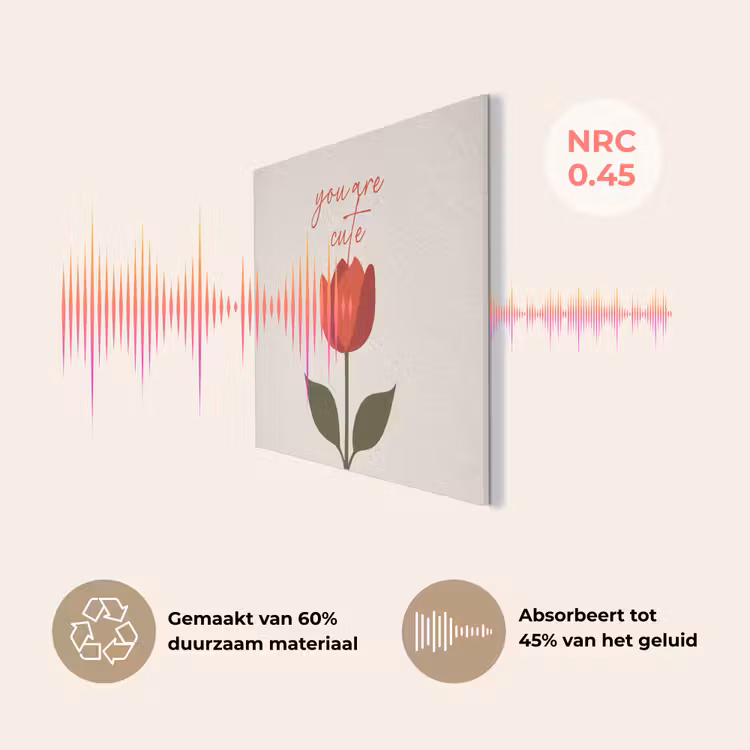 Roos - Rood - Bloem - Valentijn PET vilt klein -USP_NL