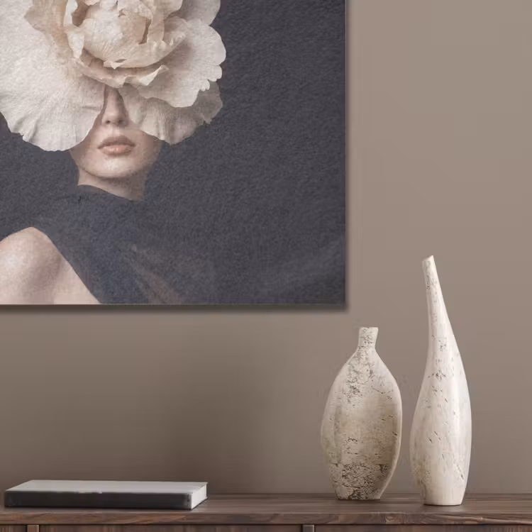 Roos - Tijdloos - Zwart PET vilt klein -sfeer6_closeup