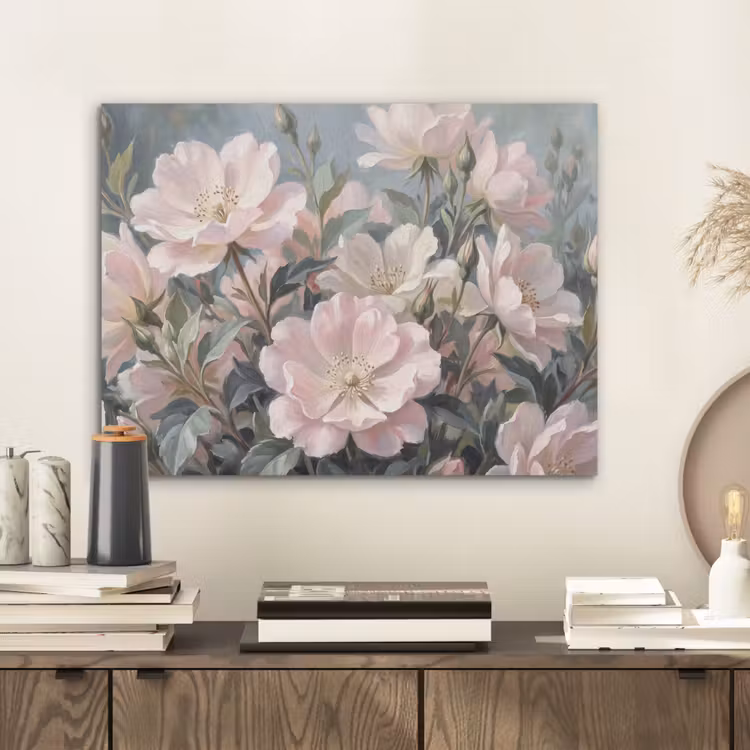 Rozen - Illustratie - Roze PET vilt klein -sfeer1