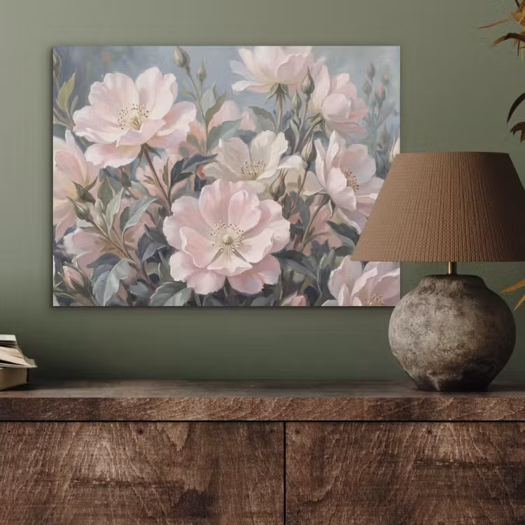 Rozen - Illustratie - Roze PET vilt klein -sfeer2