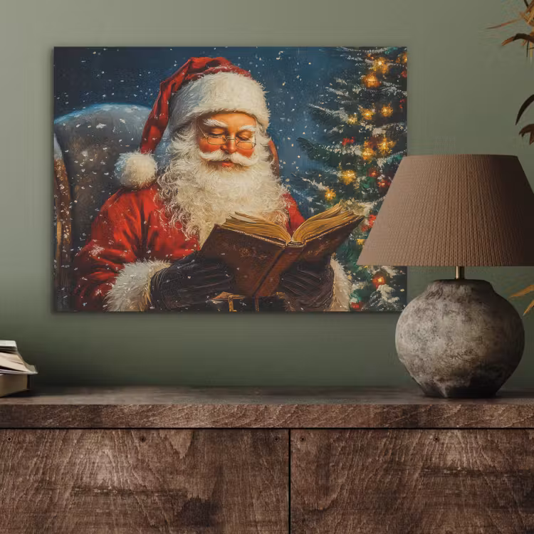 Kerstman - Kerst - Winter - Kerstboom PET vilt klein -sfeer2