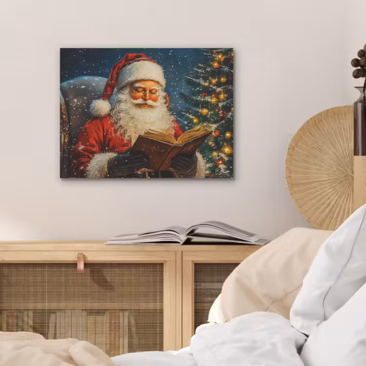 Kerstman - Kerst - Winter - Kerstboom PET vilt klein -sfeer3