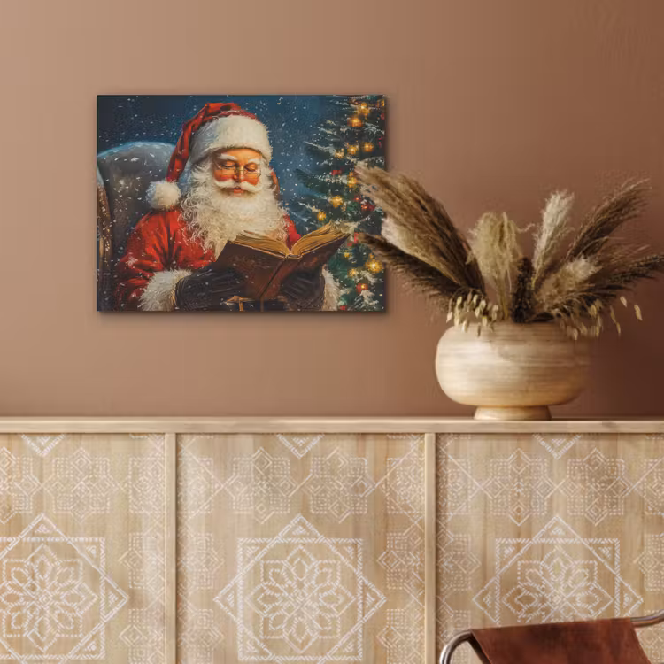 Kerstman - Kerst - Winter - Kerstboom PET vilt klein -sfeer4
