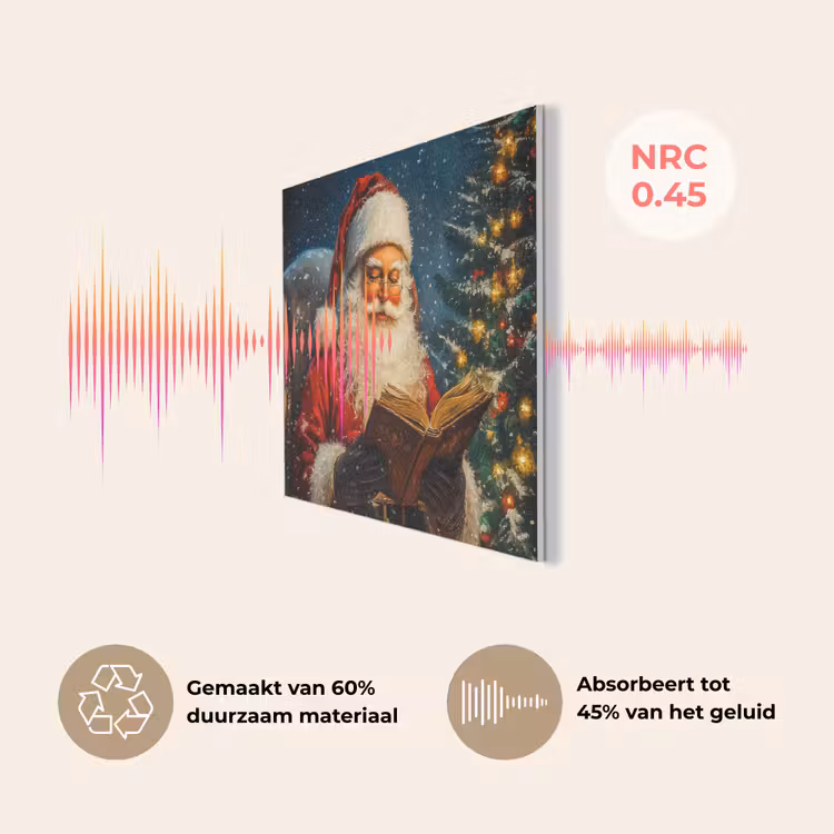 Kerstman - Kerst - Winter - Kerstboom PET vilt klein -USP_NL