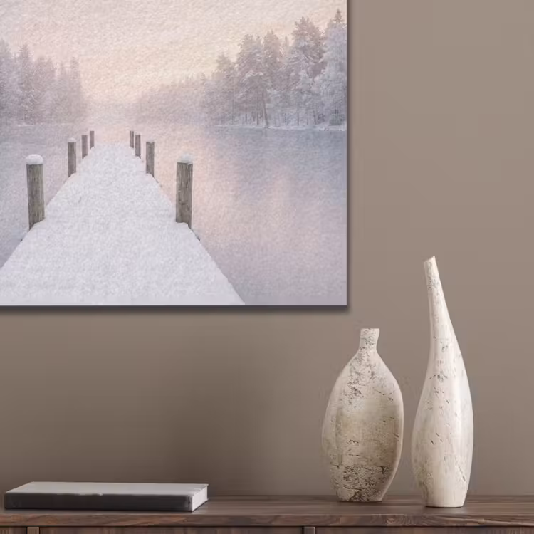 Steiger - Meer - Mist - Winter - Serene PET vilt klein -sfeer6_closeup
