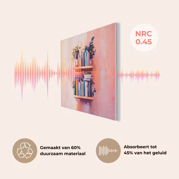 Planken - Boeken - Bladeren PET vilt klein -USP_NL