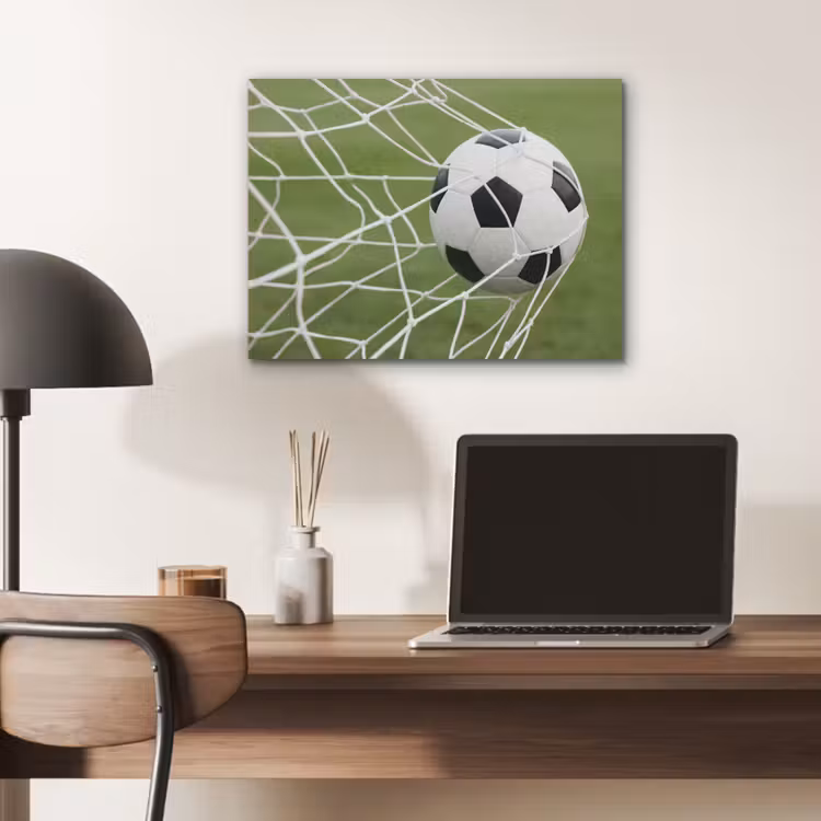 Voetbal - Goal - Net - Sport PET vilt klein -sfeer5