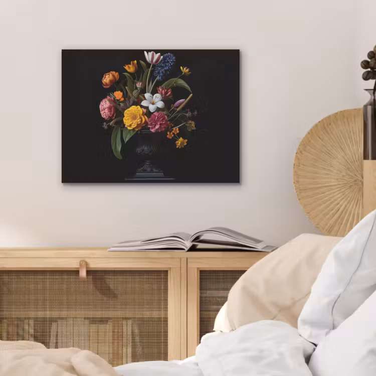 Lente - Bloemen - Klassiek - Vaas PET vilt klein -sfeer3