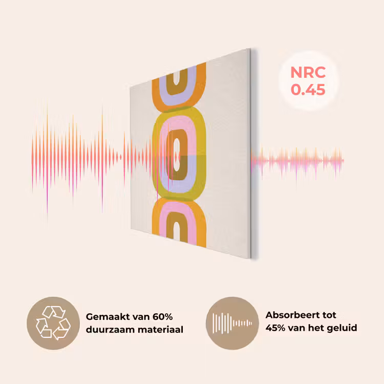 Stapel - Vormen - Geblokt - Oranje PET vilt klein -USP_NL