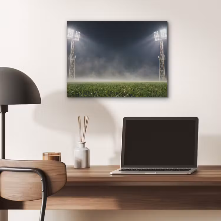Stadion - Lichtmast - Sport - Nacht PET vilt klein -sfeer5