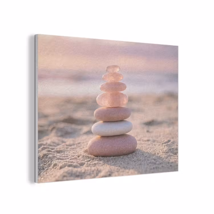 Stenen - Zand - Roze PET vilt klein -3d