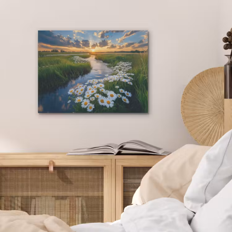 Beekje - Landschap - Margriet PET vilt klein -sfeer3