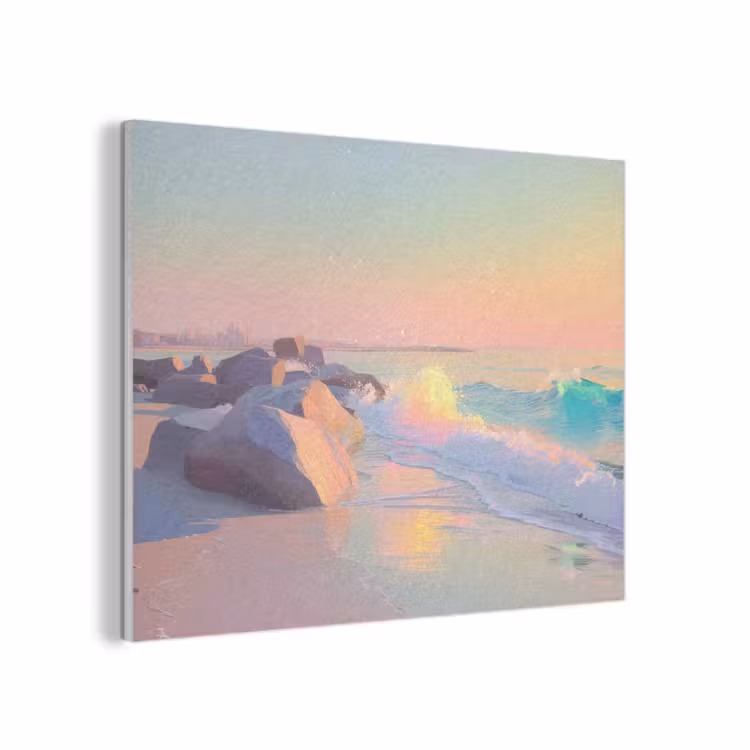 Zomerlicht - Strand - Fonkelende accenten PET vilt klein -3d