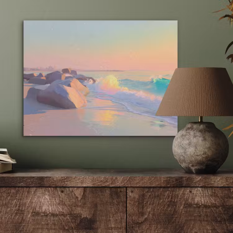 Zomerlicht - Strand - Fonkelende accenten PET vilt klein -sfeer2