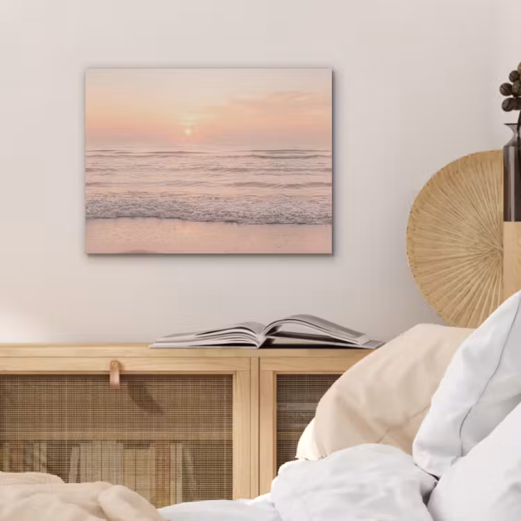 Zon - Strand - Roze PET vilt klein -sfeer3