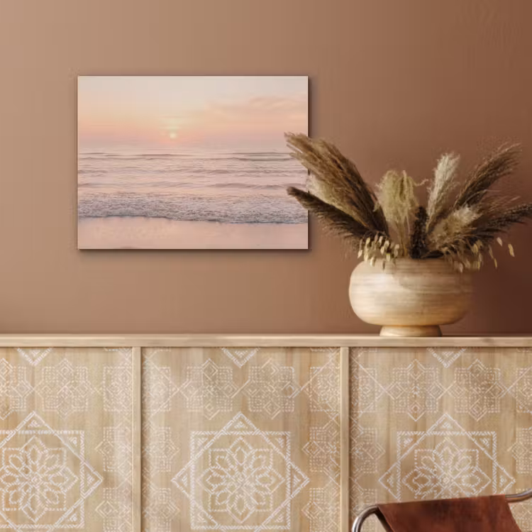 Zon - Strand - Roze PET vilt klein -sfeer4