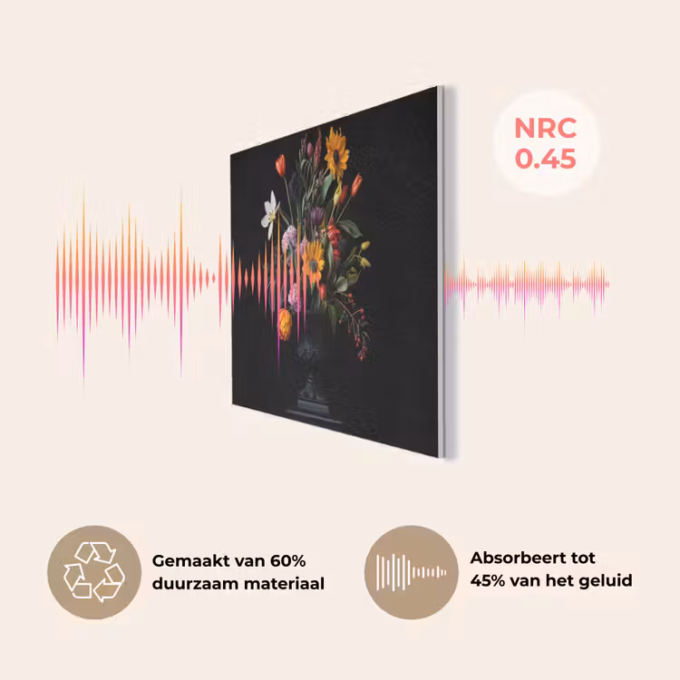 Zonnebloemen - Boeket - Kleurrijk PET vilt klein -USP_NL