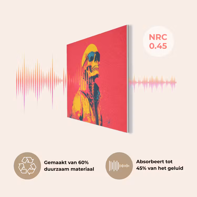 Zonnebril - Schedel - Jas - Rood PET vilt klein -USP_NL