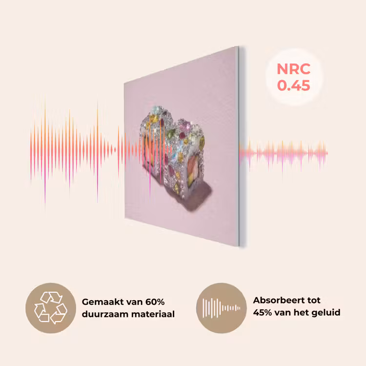 Sushi - Rolletjes - Steentjes - Kleurrijk PET vilt klein -USP_NL