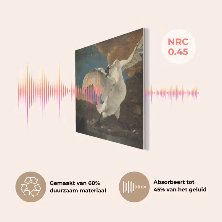 Zwaan - Oude meesters - Jan Asselijn PET vilt klein -USP_NL