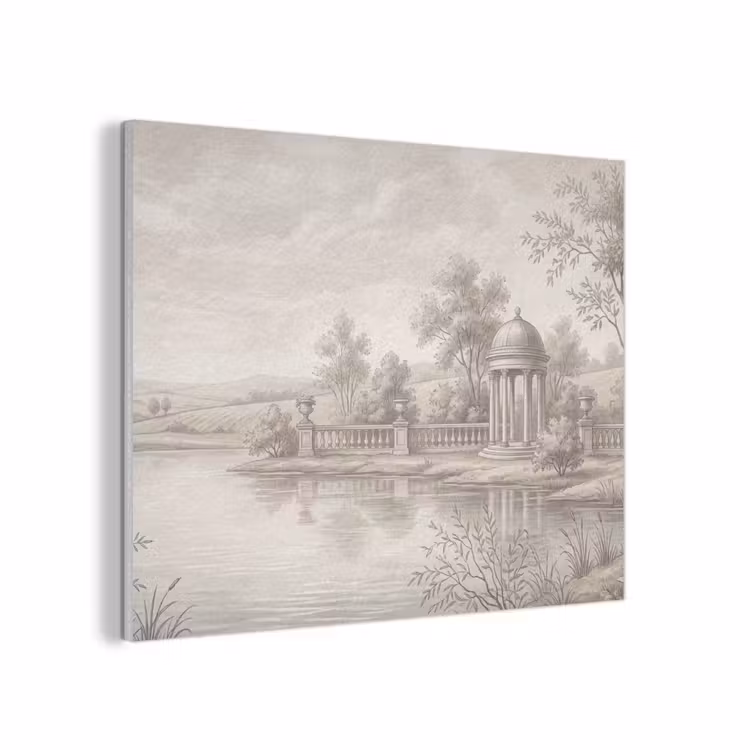 Terras - Water - Natuur - Landschap PET vilt klein -3d
