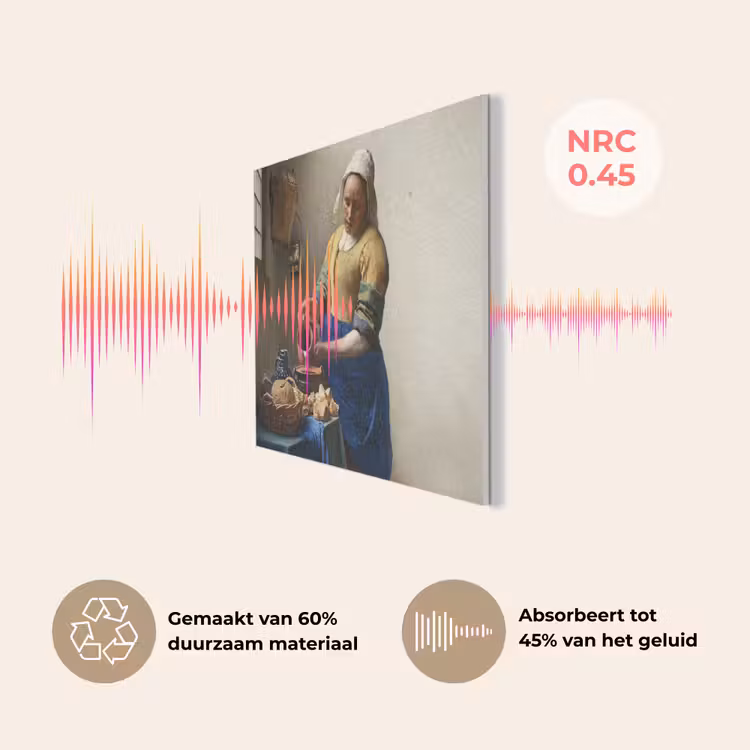 Het melkmeisje - Kunst - Oude meesters - Vermeer PET vilt klein -USP_NL